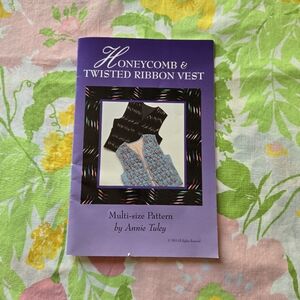 Vintage Ribbon Vest Pattern